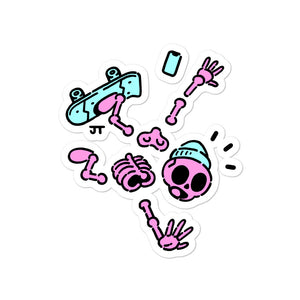 Skater Bones | Bubble-free stickers