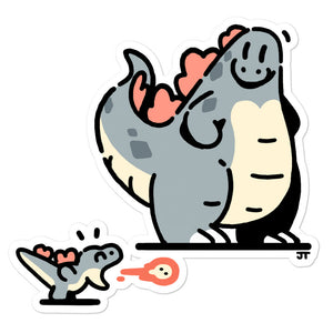Kaiju & Kid | Bubble-free stickers